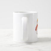 Christmas Mug – Nostalgic Holiday Cocoa & Coffee C Jumbo-Tasse (Rückseite)