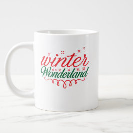 Christmas Mug – Warm Holiday Cocoa & Coffee Cup Jumbo-Tasse