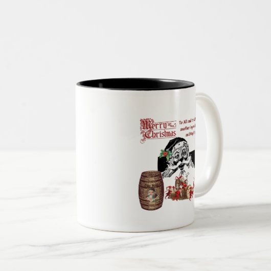 Christmas Mug Zweifarbige Tasse (VorderseiteRechts)