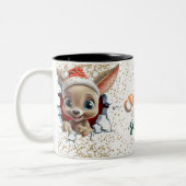 Christmas Mugs Wird Merry Christmas Mug Wird Chris Zweifarbige Tasse (Links)