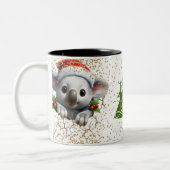 Christmas Mugs Wird Merry Christmas Mug Wird Chris Zweifarbige Tasse (Links)