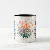 Christmas Mugs Wird Merry Christmas Mug Wird Chris Zweifarbige Tasse (Mittel)