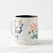 Christmas Mugs Wird Merry Christmas Mug Wird Chris Zweifarbige Tasse (Vorderseite Links)
