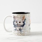 Christmas Mugs Wird Merry Christmas Mug Wird Chris Zweifarbige Tasse (Links)