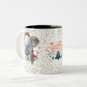 Christmas Mugs Wird Merry Christmas Mug Wird Chris Zweifarbige Tasse (Vorderseite Links)