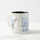 Christmas Mugs Wird Merry Christmas Mug Wird Chris Zweifarbige Tasse (Vorderseite Links)