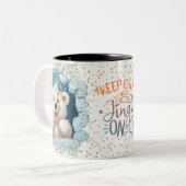 Christmas Mugs Wird Merry Christmas Mug Wird Chris Zweifarbige Tasse (Vorderseite Links)