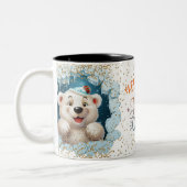 Christmas Mugs Wird Merry Christmas Mug Wird Chris Zweifarbige Tasse (Links)