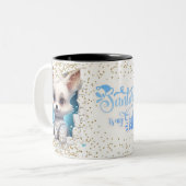 Christmas Mugs Wird Merry Christmas Mug Wird Chris Zweifarbige Tasse (Vorderseite Links)