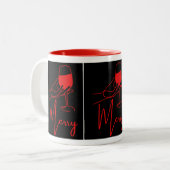 Christmas mugs zweifarbige tasse (Vorderseite Links)