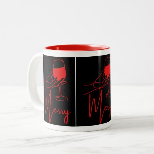 Christmas mugs zweifarbige tasse (Vorderseite Links)