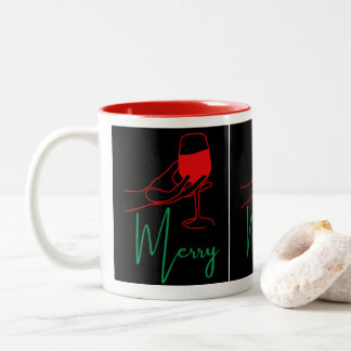 Christmas mugs zweifarbige tasse