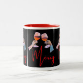 Christmas mugs zweifarbige tasse (Mittel)