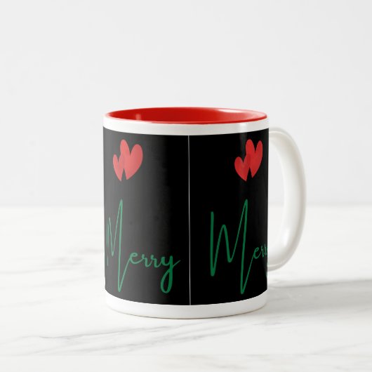 Christmas mugs zweifarbige tasse (VorderseiteRechts)