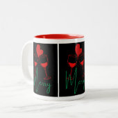Christmas mugs zweifarbige tasse (Vorderseite Links)