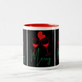 Christmas mugs zweifarbige tasse (Mittel)
