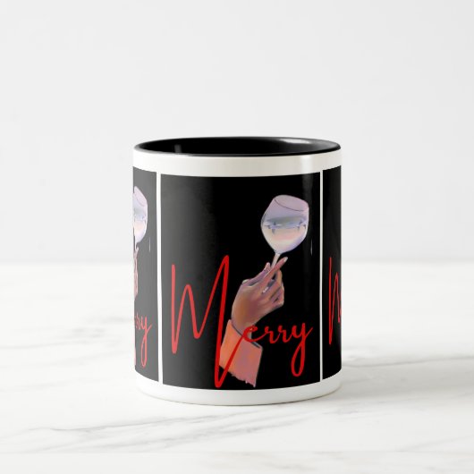 Christmas mugs zweifarbige tasse (Mittel)