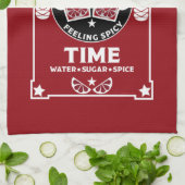 Christmas Mulled Red Wine Glühwein Geschirrtuch (Gefaltet)