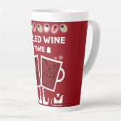 Christmas Mulled Red Wine Glühwein Milchtasse (Rechte Ecke)