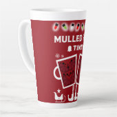 Christmas Mulled Red Wine Glühwein Milchtasse (Linke Ecke)