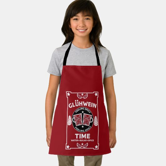 Christmas Mulled Red Wine Glühwein Schürze (Insitu)