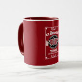 Christmas Mulled Red Wine Glühwein Tasse (Vorderseite Links)