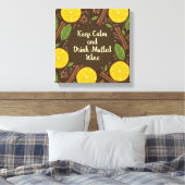 Christmas mulled wine spicy brown leinwanddruck (Insitu (Schlafzimmer))