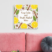 Christmas mulled wine spicy leinwanddruck (Insitu (Wohnzimmer))