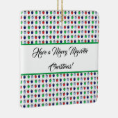 Christmas Multicolor Bryn Mawr Lanterns Keramikornament (Rechts)