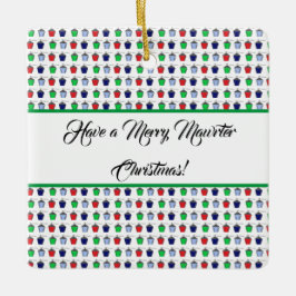 Christmas Multicolor Bryn Mawr Lanterns Keramikornament