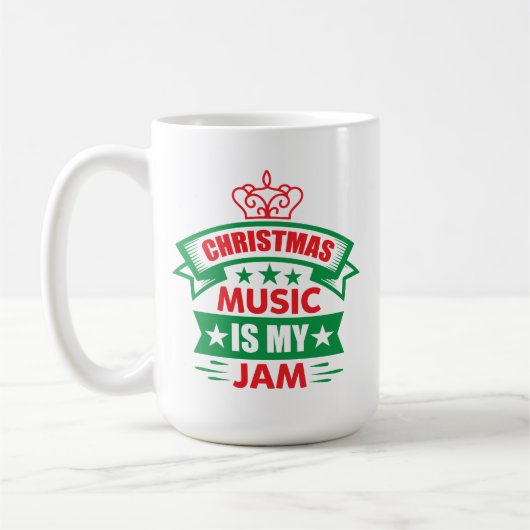 Christmas Music is My Jam-86254 Kaffeetasse (Links)
