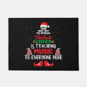 Christmas Music Teachers , Funny Teachers Fußmatte (Vorderseite)