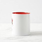 Christmas Name Personalized Tasse (Zentrum)