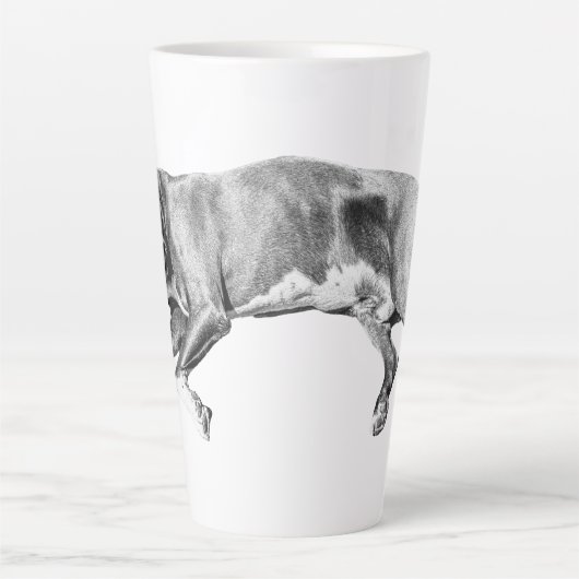 Christmas Nap, Pit Mix Peace Milchtasse (Vorderseite)