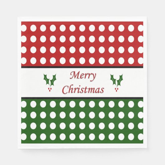 Christmas Napkin Serviette (Vorderseite)