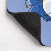 Christmas Narwhale Mousepad (Ecke)