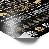 Christmas Native American Indian Merry Xmas Holida Fotodruck (Ecke)