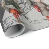 CHRISTMAS NATIVITY DESIGNER Wrapping Paper Geschenkpapier (Rolleneckpunkt)