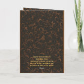 Christmas Nativity Folded Greeting Card Karte (Rückseite)