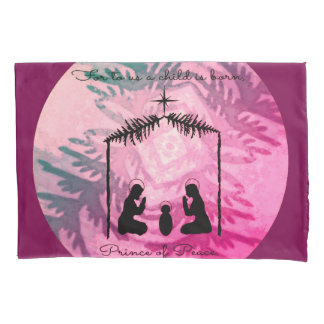 Christmas Nativity Pillowcase Kissenbezug