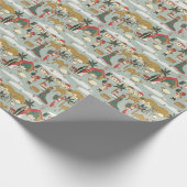 Christmas Nativity Plus Wise Men Geschenkpapier (Ecke)