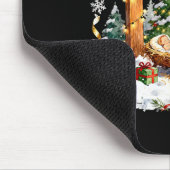 Christmas Nativity Scene Every Knee Shall Bow Sant Mousepad (Ecke)