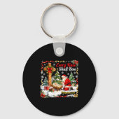 Christmas Nativity Scene Every Knee Shall Bow Sant Schlüsselanhänger (Vorderseite)