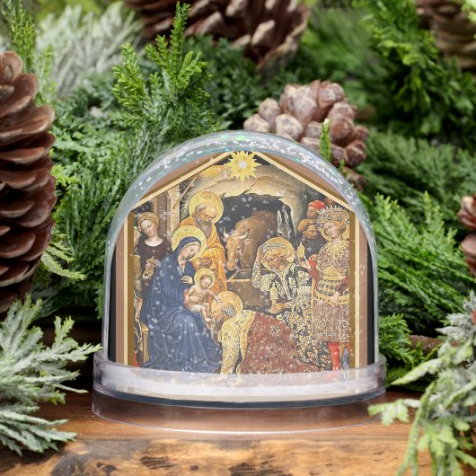 Christmas Nativity Snow Globe Schneekugeln (Winter)