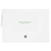 Christmas Navidad Blue Star I (Rückseite Horizontal)