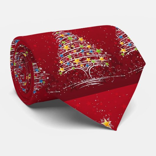 Christmas Neck Tie Krawatte (Gerollt)