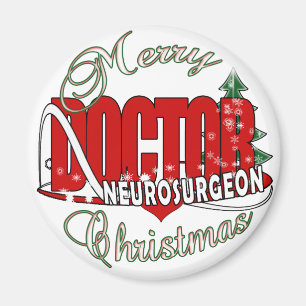 CHRISTMAS NEUROSURGEON MAGNET