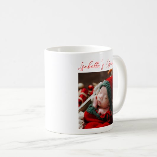 Christmas New Grandchild Grandma Kaffeetasse (VorderseiteRechts)