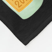 Christmas New Year Champagne Gl Coquette Bottle  Fleecedecke (Ecke)