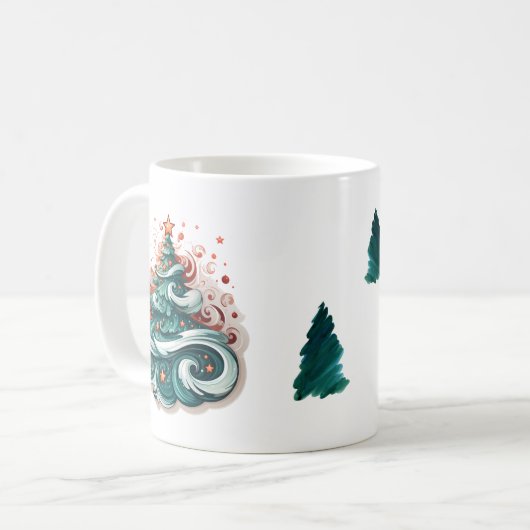 Christmas, New Year, Classic Mug, 11 oz Kaffeetasse (Vorderseite Links)